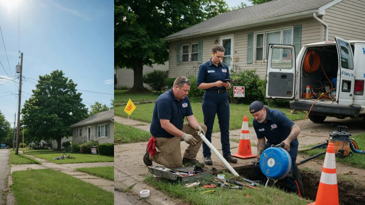 Sewer Line Repair in Brownsboro, TX near me